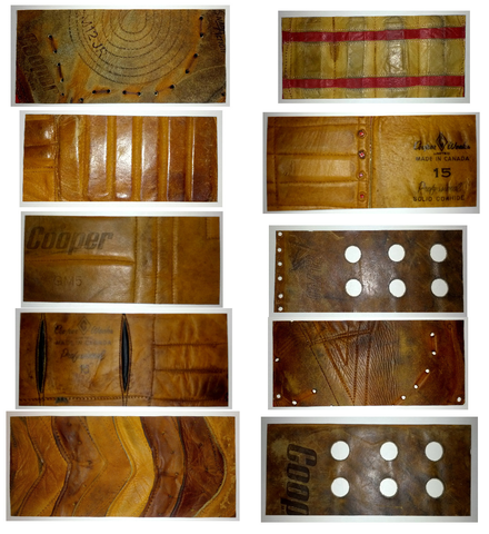 Custom Hockey Wallet Covers - From Old Ice Hockey Gloves - 2013