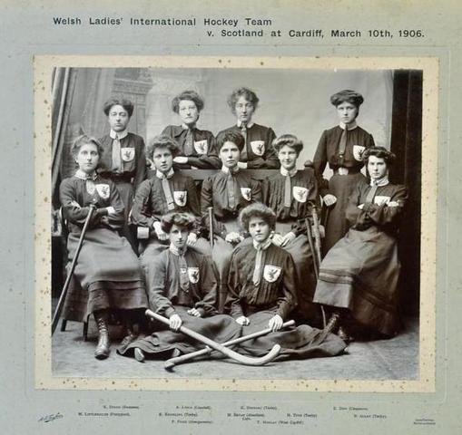 Welsh Ladies International Field Hockey Team - 1906