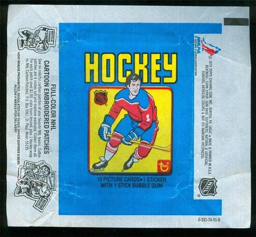 Hockey Card Wrapper 1979 2