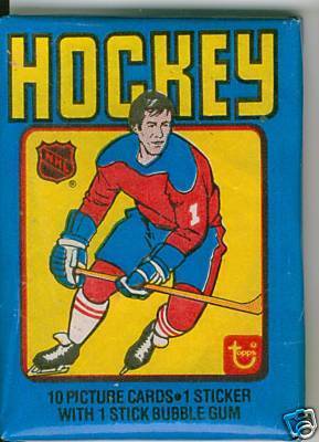 Hockey Card Wrapper 1979 3