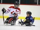 Sledge Hockey - Young Boy Learning to play with Team Canada