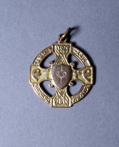 Antique Hurling Medal - Dr Croke Cup Medal - Ned Grace - 1908