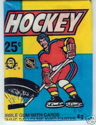 Hockey Card Wrapper 1983