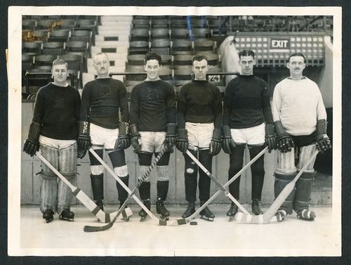 USA Olympic Ice Hockey Team - Chamonix - France - 1924