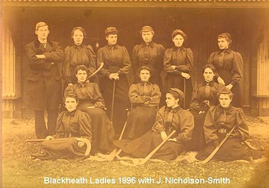Blackheath Hockey Club - Ladies Team - London - England - 1896