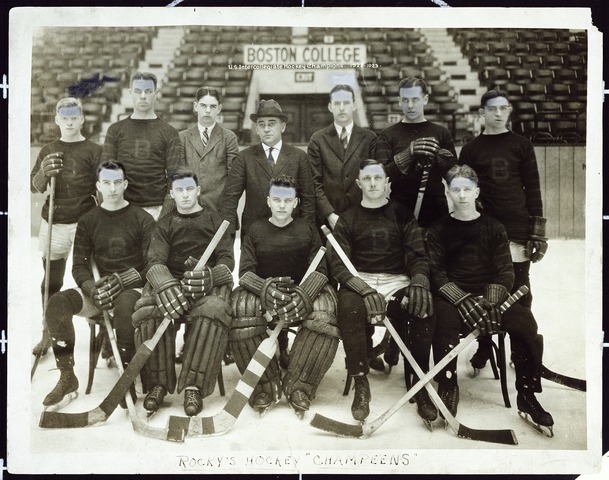 Boston College - American Collegiate Hockey Champions - 1922-23