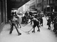 Sidewalk Roller Hockey - New York City - 1932