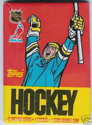 Hockey Card Wrapper 1987 2