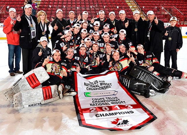 Red Deer Chiefs - Telus Cup / Canadian Midget Champions - 2013
