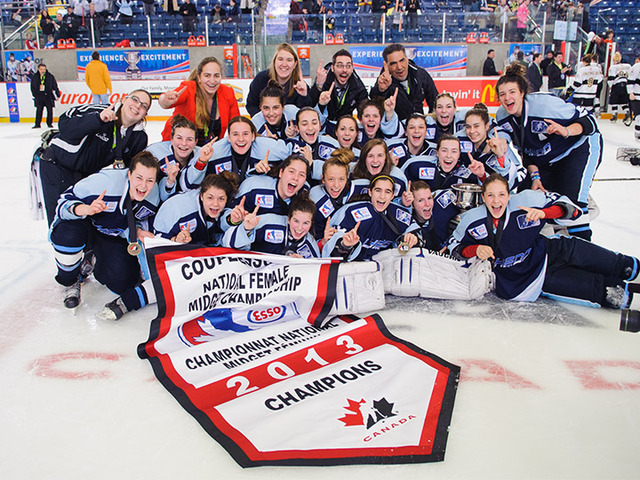 LHFDQ Nord - Esso Cup / Canadian Female Midget Champions - 2013
