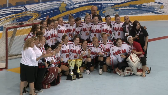 Team Canada Women - World Ball Hockey Federation Champions  2013