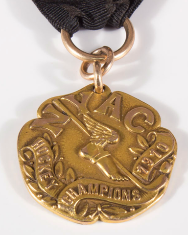 Antique Gold Medal  New York Athletic Club - Fred Broadfoot 1910