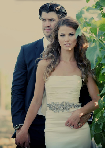 Brent Seabrook and Dayna Seabrook - 2012