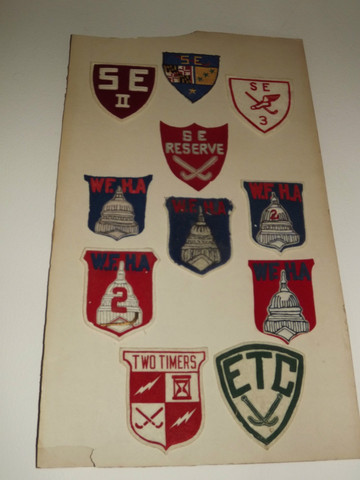 Antique Field Hockey Patches