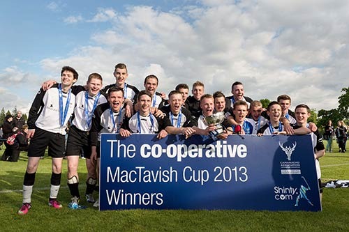 Lovat Shinty Club - 2013 MacTavish Cup Winners - Lilly Whites