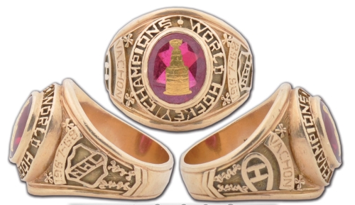 1968 Stanley Cup Ring - Montreal Canadiens - Rogatien Vachon