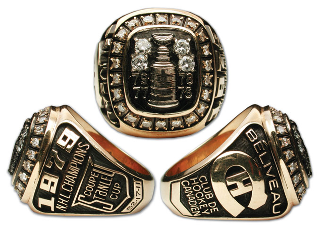 1979 Stanley Cup Ring - Montreal Canadiens - Jean Beliveau