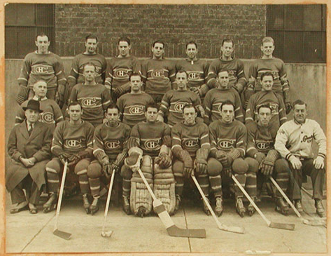 1940 Montreal Canadiens Team Photo