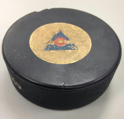 Billy Smith - 1st NHL Goalie To Score a Goal - Actual Puck