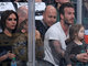 David Beckham & Family at a LA Kings 2013 NHL Playoffs Game
