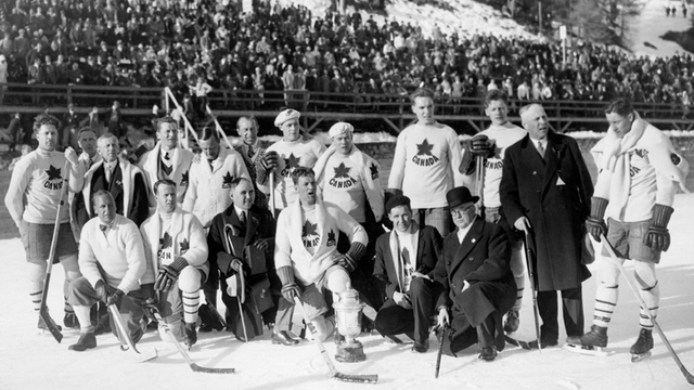 1928 Winter Olympic Hockey Champions - Toronto Varcity Grads