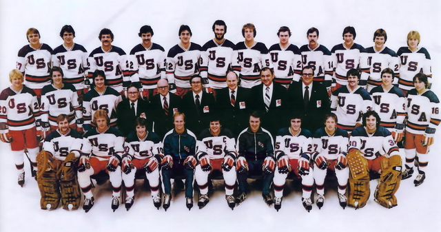 1980 Winter Olympics Hockey Champions - USA Hockey National Team