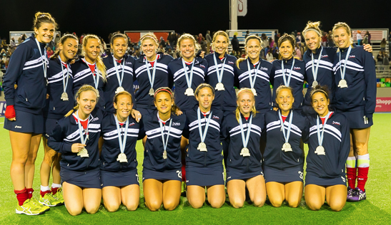 2013 Pan American Cup - Women - Silver Medal Winners - Team USA