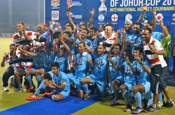 The Sultan of Johor Cup 2013 Champions - India Junior Men