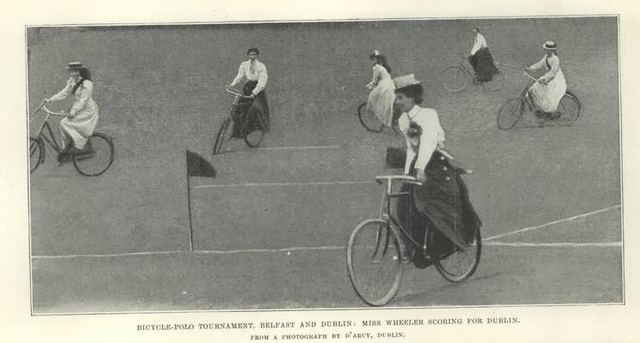 Bike Polo / Bicycle Polo Tournament - Belfast vs Dublin - 1899 