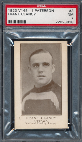 King Clancy Rookie Card - 1923 V145-1 William Paterson #3