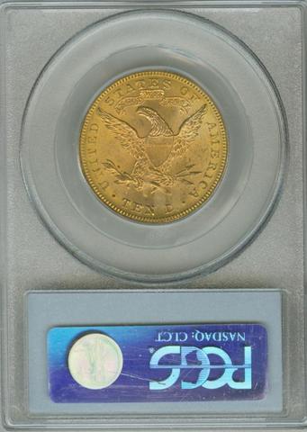 Coin 1885 Gold 10 Us 1b