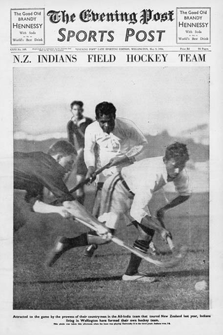 New Zealand Indians Field Hockey - Wellington - 1936
