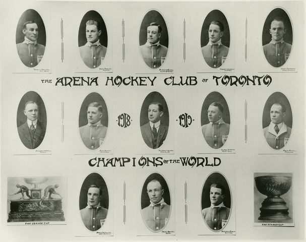 Toronto Arenas / Torontos - Stanley Cup Champions - 1918