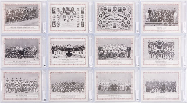 CCM Hockey Team Photos - Brown Border - Complete Set - 1934