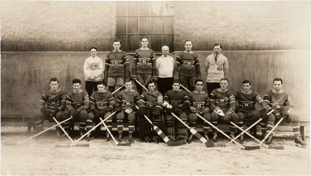 Montreal Canadiens 1937 Team Photo