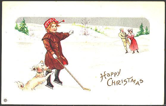 Hockey Christmas Card 6
