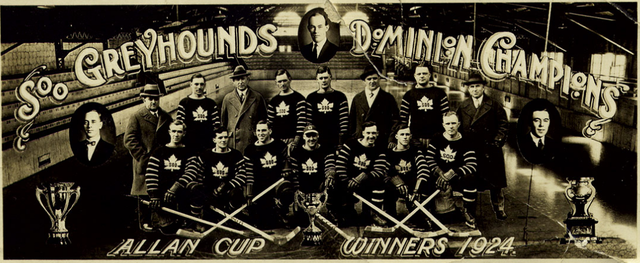 Soo Greyhounds - Allan Cup Champions - 1924