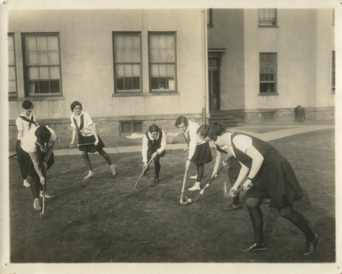 The College of New Jersey Womens Field Hockey - early 1900s