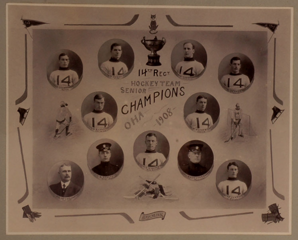 Kingston 14th Regiment - OHA Senior Champions 1908