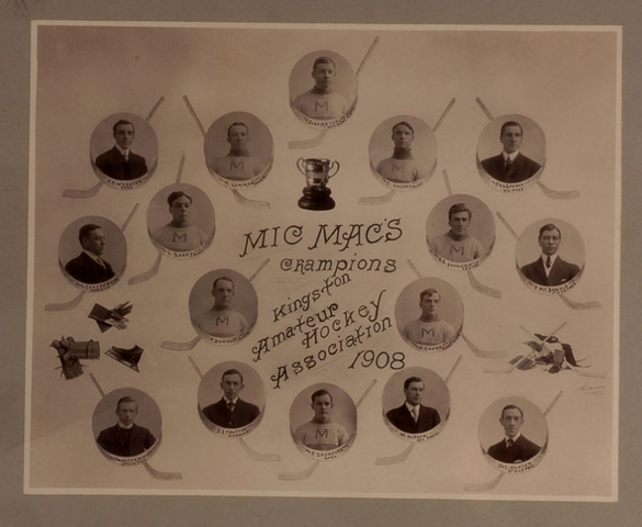 Mic Macs - Kingston Amateur Hockey Association Champions 1908