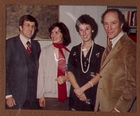 Prime Minister Pierre Trudeau & Margaret, Alan & Nancy Eagleson