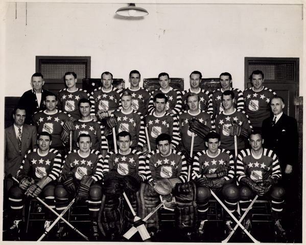 NHL All-Star Team 1949 at Maple Leaf Gardens