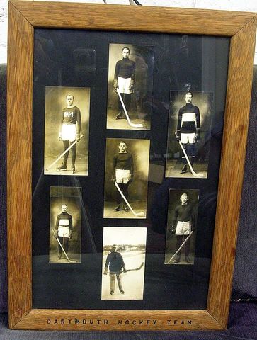 Antique Dartmouth Ice Hockey Team - Dartmouth Seven - 1914