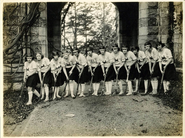 Antique Girls Field Hockey School Team - 1921