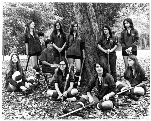 Wesleyan University Girls Field Hockey Team - 1971