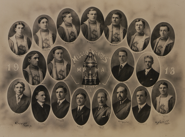 Sydney Millionaires - Maritime Provinces Hockey Association 1913