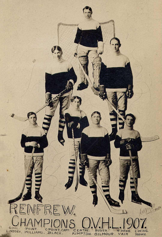Renfrew Hockey Club - Ottawa Valley Hockey League Champions 1907