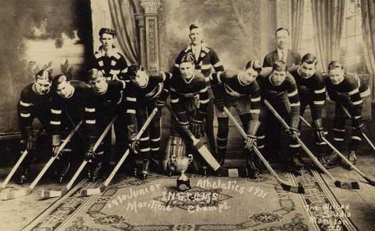 Moncton Junior Athletics - Maritime Ice Hockey Champions 1931