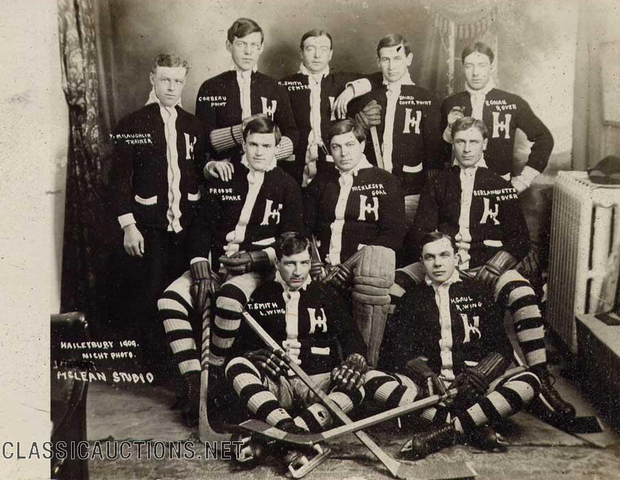 Haileybury Hockey Club - Team Photo - 1909