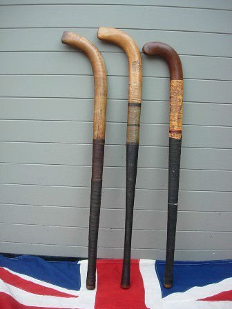 Antique Field Hockey Sticks - Bâtons d'hockey antiques